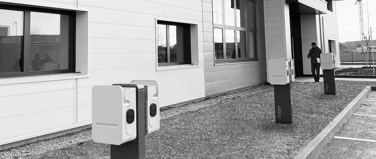 recharge électrique pour les bâtiments