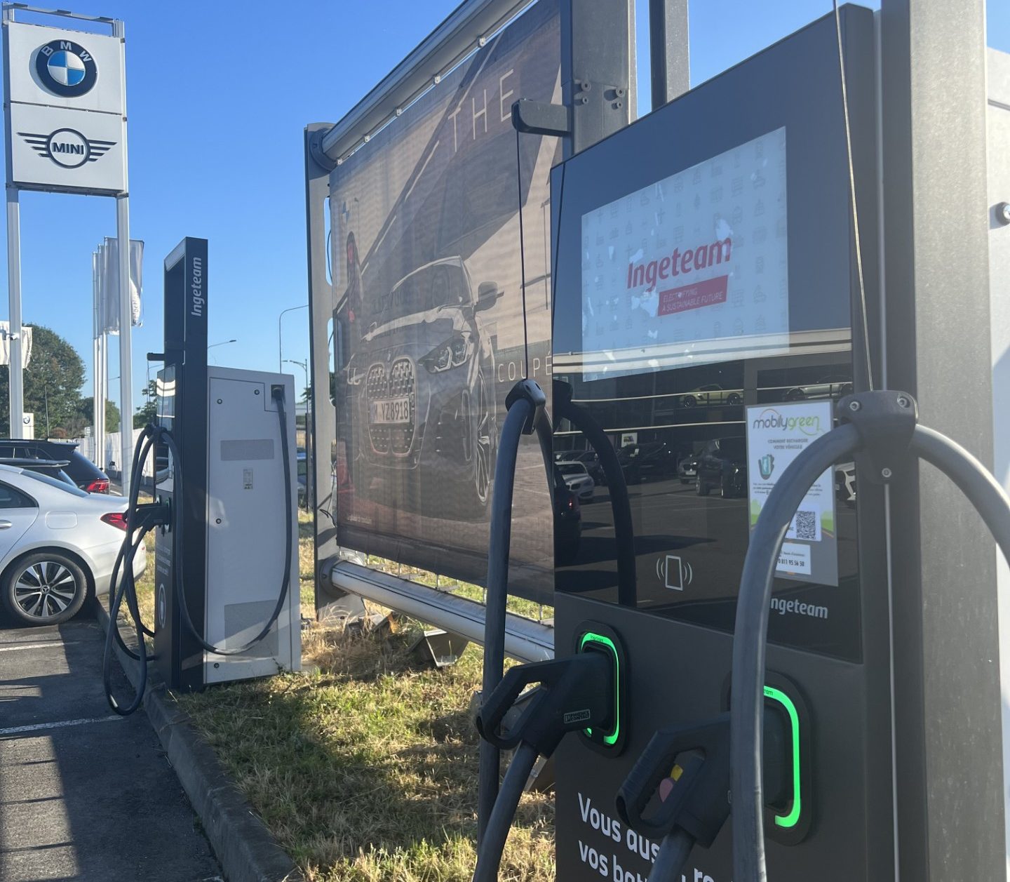 Installation de bornes de recharge publiques